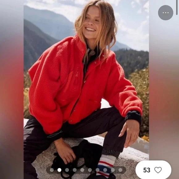 SOLD Free people Hit The Slopes Jacket - Picture 2 of 4